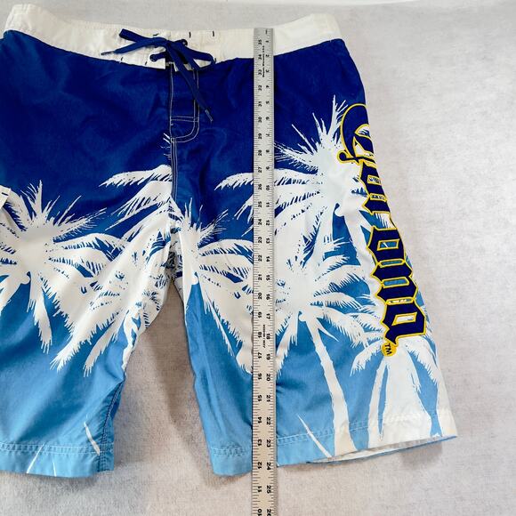 Corona Extra Officially Lic Boardshort Swimsuit Men's XXL Embroidered Logo - Picture 9 of 11